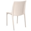 vidaXL Garden Chairs 2 pcs Cream 50x46x80 cm Polypropylene