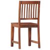 vidaXL Dining Chairs 2 pcs Solid Mango Wood