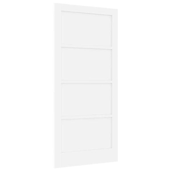 vidaXL Interior Door ORKDAL White 93 x 202 cm Plywood