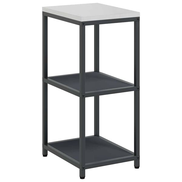 vidaXL Kitchen Storage with Shelf Anthracite 40 x 50 x 92 cm Steel