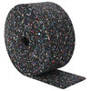 vidaXL Rubber Granulate Roll Black 1000 x 12 x 0.3 cm Rubber