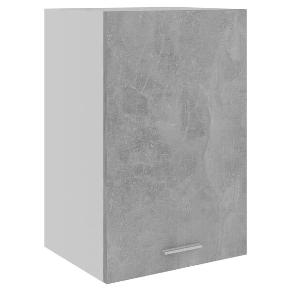 vidaXL Hanging Cabinet Lyon Concrete Grey 39.5x31x60 cm Engineered Wood