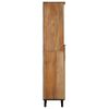 vidaXL Bathroom Cabinet Brown 38x33x160 cm Solid Wood Mango