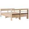 vidaXL Bed Frame without Mattress 160x200 cm Solid Wood Pine