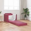 vidaXL Sofa Bed Wine Red 74 x 77 x 81 cm Velvet