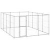 vidaXL Outdoor Dog Kennel Galvanised Steel 14,52 m&sup2;