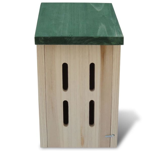 vidaXL Butterfly Houses 8 pcs Wood 14x15x22 cm