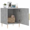 vidaXL Bedside Cabinets 2 pcs Concrete Grey 40x40x50 cm Engineered Wood