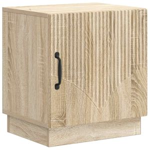 vidaXL Bedside Table Sonoma Oak 43 x 34.5 x 47 cm Engineered Wood