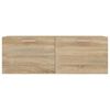 vidaXL Wall Cabinet Sonoma Oak 100x36.5x35 cm Engineered Wood