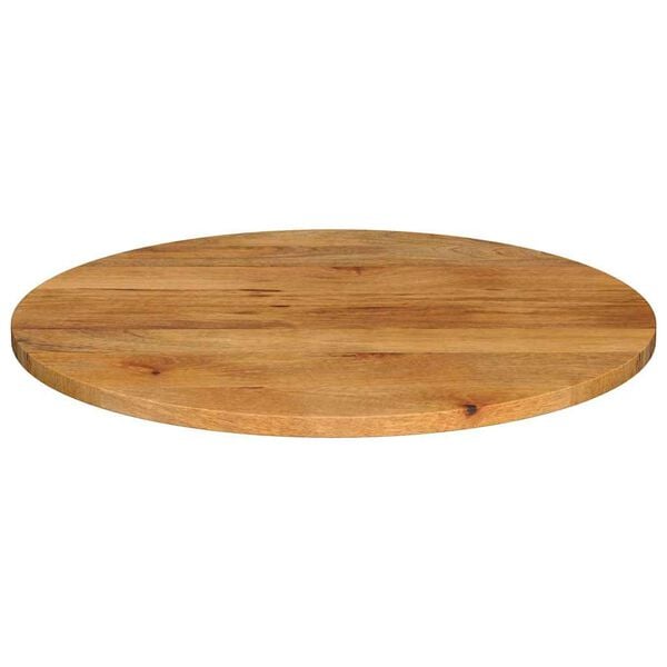 vidaXL Table Top &Oslash; 70x2.5 cm Round Solid Wood Mango