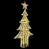 vidaXL Christmas Tree with 240 LEDs Warm white 181 cm PET