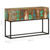 vidaXL Console Table 120x30x75 cm Solid Reclaimed Wood
