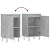 vidaXL Sideboard Concrete Grey 40x35x70 cm Engineered Wood