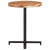 vidaXL Bistro Table Round &Oslash;60x75 cm Solid Acacia Wood