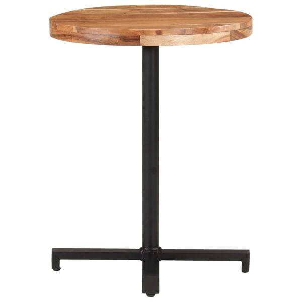 vidaXL Bistro Table Round &Oslash;60x75 cm Solid Acacia Wood