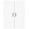 vidaXL Wall Mounted Cabinet White 69.5x34x90 cm Engineered Wood