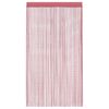 vidaXL String Curtains 2 pcs Pink 140x250 cm