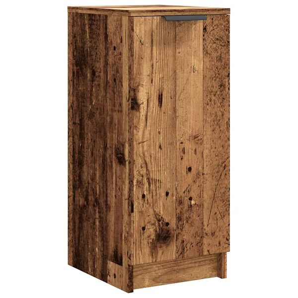 vidaXL Shoe Cabinet Old Wood 29.5x35x70 cm Engineered Wood