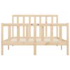 vidaXL Bed Frame without Mattress 140x200 cm Solid Wood
