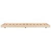 vidaXL Bed Frame without Mattress 75x190 cm Small Single Solid Wood Pine