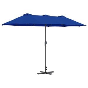 vidaXL Garden Parasol 370 x 197 x 239 cm Polyester and Aluminium