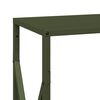 vidaXL Firewood Rack Olive Green 34x25x70 cm Cold-rolled steel