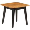 vidaXL Coffee Table 45x45x40 cm Solid Wood Mango and Iron