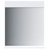 vidaXL Bathroom Mirror with Shelf BERG White 60x12x70 cm Solid Wood