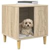 vidaXL Dog House Sonoma 44 x 42 x 49 cm Engineered Wood