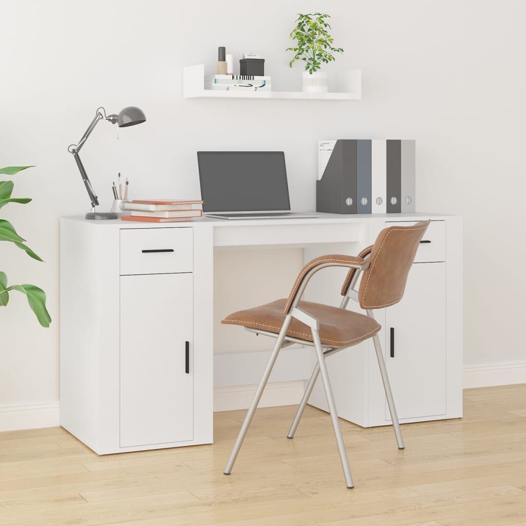 Wood shop desk cabinet
