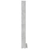 vidaXL CD Cabinet Concrete Grey 102x16x177.5 cm Engineered Wood
