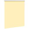 vidaXL Roller Blind Blackout Yellow 120x150 cm Fabric Width 116.6 cm Polyester