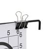 vidaXL Target Stand Folding Black and White 82.5 x 51 x 150 cm Metal