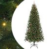 vidaXL Artificial Christmas Tree Green 240 cm PE and PVC