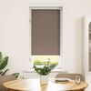 vidaXL Roller Blind Blackout 64.4x120 cm Fabric Width 60 cm Coffee