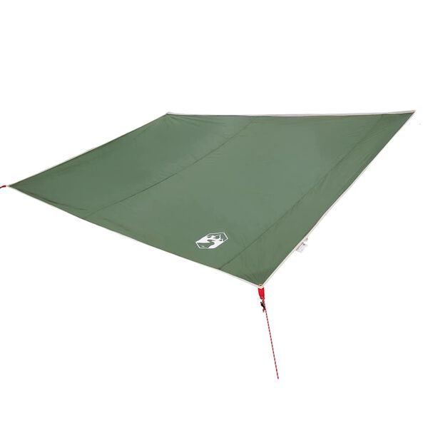 vidaXL Water Resistant Tarp with Roof Green