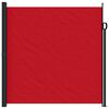 vidaXL Retractable Side Awning Red 200x500 cm
