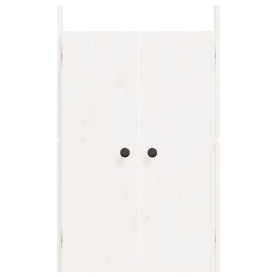 vidaXL Outdoor Kitchen Doors White 50x9x82 cm Solid Wood Pine