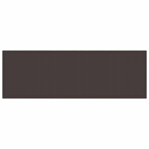 vidaXL Garden Dining Set 11 pcs Brown and Lght grey Poly rattan