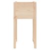 vidaXL Planter 40x40x81 cm Solid Wood Pine