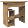 vidaXL Desk Artisan Oak 80x45x74 cm Engineered Wood