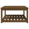 vidaXL Garden Table Honey Brown 82.5x82.5x45 cm Solid Wood Pine