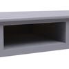 vidaXL Writing Desk Grey 110x45x76 cm Wood