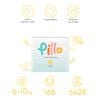 Pillo Baby Nappies 168 pcs Size 3 (6-10 kg)