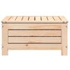 vidaXL Garden Footstool 62x63.5x32 cm Solid Wood Pine