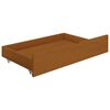 vidaXL Bed Frame without Mattress Honey Brown Solid Wood 160x200 cm