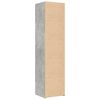 vidaXL Highboard Concrete Grey 45x42.5x185 cm Engineered Wood