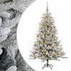 vidaXL Artificial Christmas Tree with Bauble 120 cm 150 LEDs