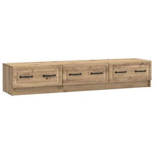 vidaXL TV Cabinet Artisan Oak 147 x 34.5 x 27 cm Engineered Wood